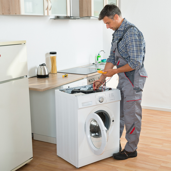 can you walk me through the steps of troubleshooting my washer issue in Eggertsville NY